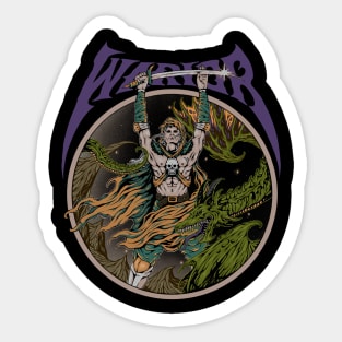 WARIOR Dragon Stoner Artwork Sticker